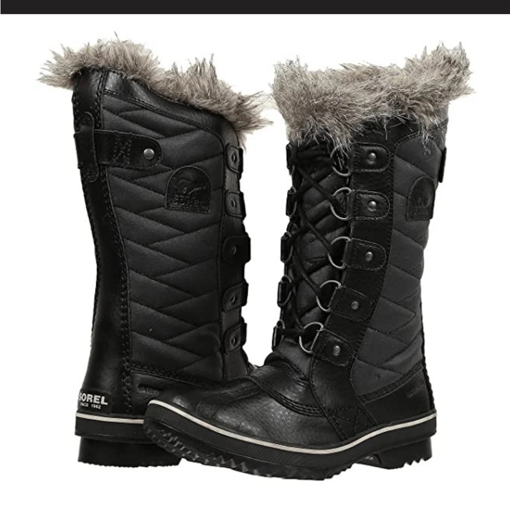 Sorel Tofino II Black Winter Boots